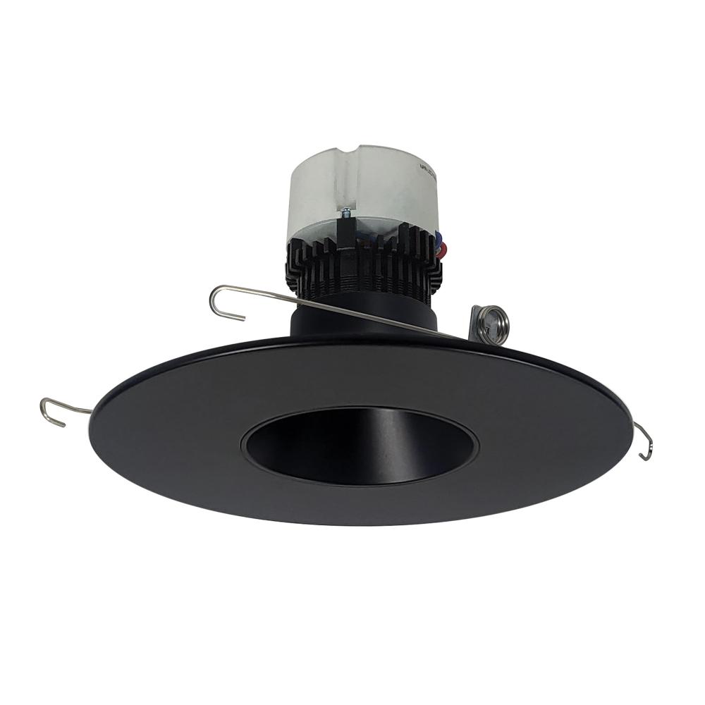 5"/6" Pearl LED Round Retrofit Reflector, 1200lm / 12W, 4000K, Black Reflector / Black