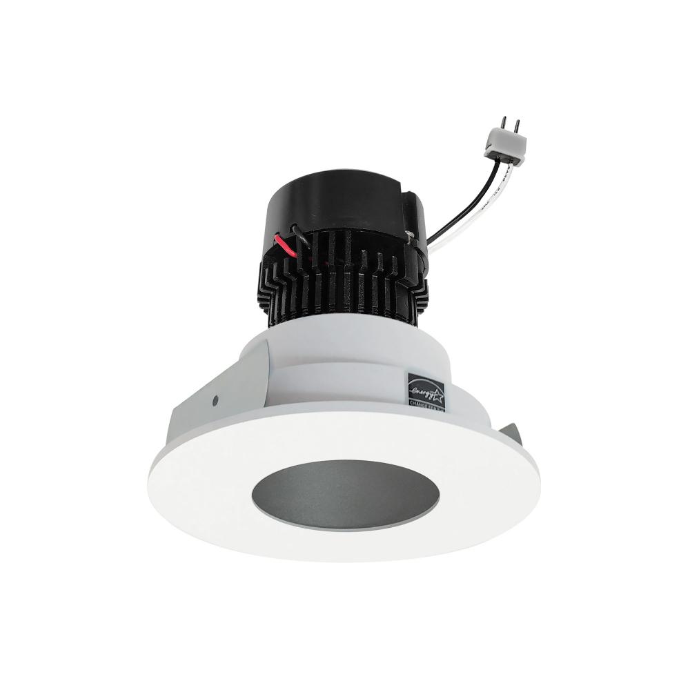 4" Pearl Low Voltage LED Round Pinhole Retrofit, 550lm / 11W, Comfort Dim, Haze Pinhole / Matte