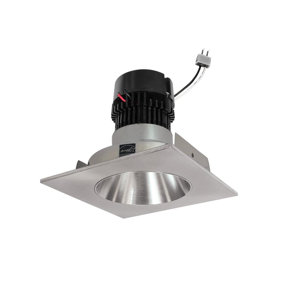 4" Pearl Low Voltage LED Square Retrofit Reflector with Round Aperture, 700lm / 11W, Comfort