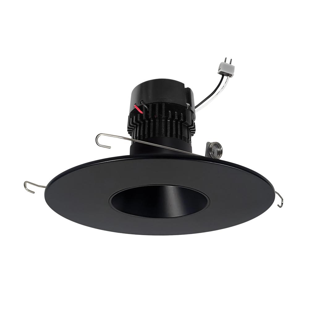 5"/6" Pearl Low Voltage LED Round Retrofit Reflector, 700lm / 11W, Comfort Dim, Black