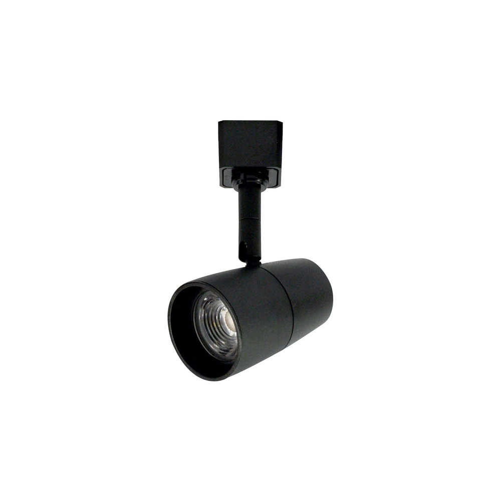 MAC LED Track Head, 700lm / 10W, 3500K, Spot/Flood, Black, L-Style