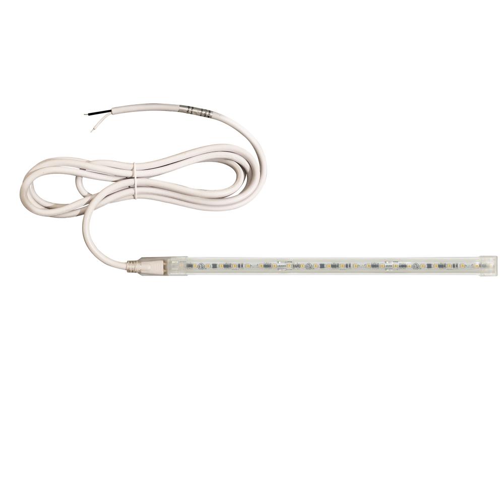 Custom Cut 63-ft, 4-in 120V Continuous LED Tape Light, 330lm / 3.6W per foot, 3000K, w/ Mounting