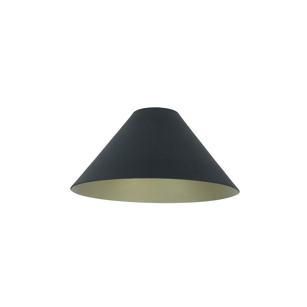 2" iLENE Fixture Shade, Champagne Haze/Black