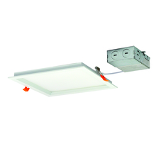 Nora NFLIN-S81540WWLE3 - 8" FLIN Square Recessed LED, 1400lm, 4000K, 20W, 120V Triac/ELV Dimming, White