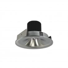 Nora NIO-4RNB35QNN - 4" Iolite LED Round Bullnose, 10-Degree Optic, 800lm / 12W, 3500K, Natural Metal Finish