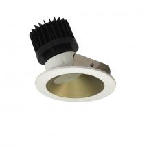 Nora NIO-4RW40XCHMPW/HL - 4" Iolite LED Round Wall Wash, 1500lm/2000lm (varies by housing), 4000K, Champagne Haze