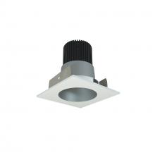 Nora NIOB-2SNDC27QHZMPW - 2" Iolite LED Square Reflector with Round Aperture, 10-Degree Optic, 800lm / 12W, 2700K, Haze