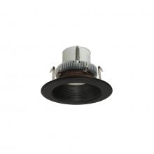 Nora NLCBC2-45230BZBZ/10 - 4" Cobalt Click LED Retrofit, Baffle, 1000lm / 12W, 3000K, Bronze Baffle / Bronze Flange