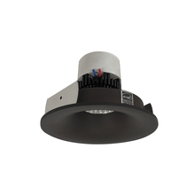 Nora NPR-4RNBCDXBZ - 4" Pearl LED Round Bullnose Retrofit, 800lm / 12W, Comfort Dim, Bronze Finish