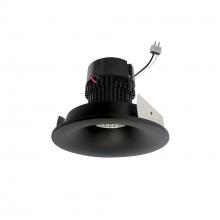 Nora NPRLV-4RNB40XBB - 4" Pearl Low Voltage LED Round Bullnose Retrofit, 1200lm / 11W, 4000K, Black Finish