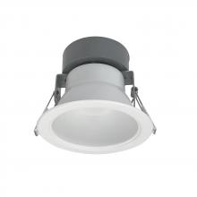 Nora NQZ2-41TWTW-MPW - 4" Quartz Round Can-less LED Downlight with Selectable Lumens & CCT, 120-277V input, Up to