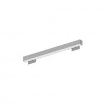 Nora NWLIN-21040A/L4-R4P - 2' L-Line LED Wall Mount Linear, 2100lm / 4000K, 4"x4" Left Plate & 4"x4" Right