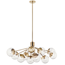 Kichler 52703CPZCLR - Linear Chandelier Convertible 12Lt