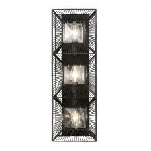 Varaluz 366W03CB - Arcade 3-Lt Sconce - Carbon