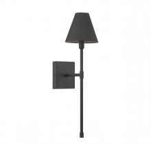 Savoy House 9-5201-1-89 - Jefferson 1-Light Wall Sconce in Matte Black