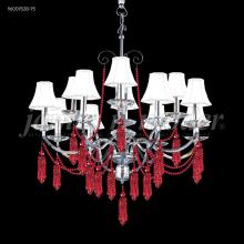 James R Moder 96009S2JJ-95 - Tassel Collection 12 Arm Chandelier