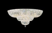 Schonbek 1870 5896-211R - Petit Crystal Deluxe 27 Light 120V Flush Mount in Aurelia with Clear Radiance Crystal