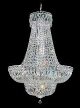 Schonbek 1870 6618-40R - Petit Crystal Deluxe 23 Light 120V Chandelier in Polished Silver with Clear Radiance Crystal