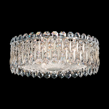 Schonbek 1870 RS8348N-22S - Sarella 3 Light 120V Flush Mount in Heirloom Gold with Clear Crystals from Swarovski