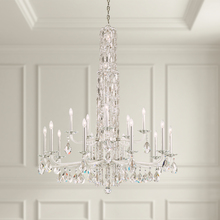 Schonbek 1870 RS84151N-48R - Siena 17 Light 120V Chandelier (No Spikes) in Antique Silver with Clear Radiance Crystal