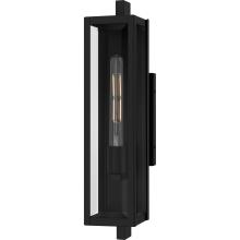 Quoizel DLE8405MBK - Dale 1-Light Matte Black Outdoor Wall Lantern