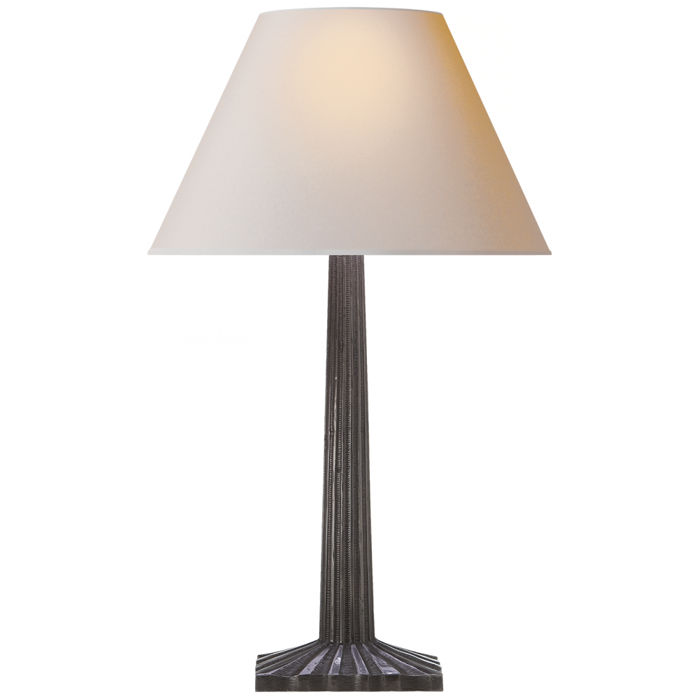 Strie Fluted Column Table Lamp - Visual Comfort