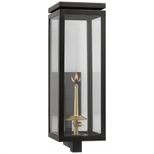 Visual Comfort & Co. Signature Collection CHO 2560BLK-CG - Fresno Medium Bracketed Gas Wall Lantern