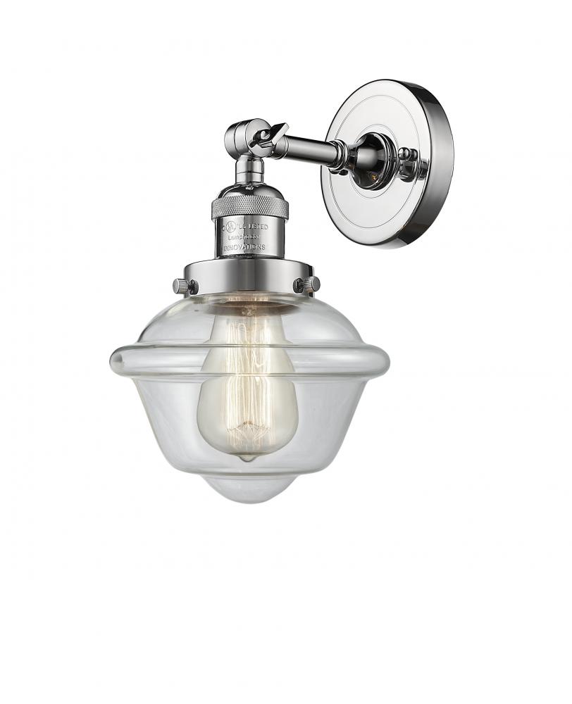 Oxford - 1 Light - 8 inch - Polished Chrome - Sconce