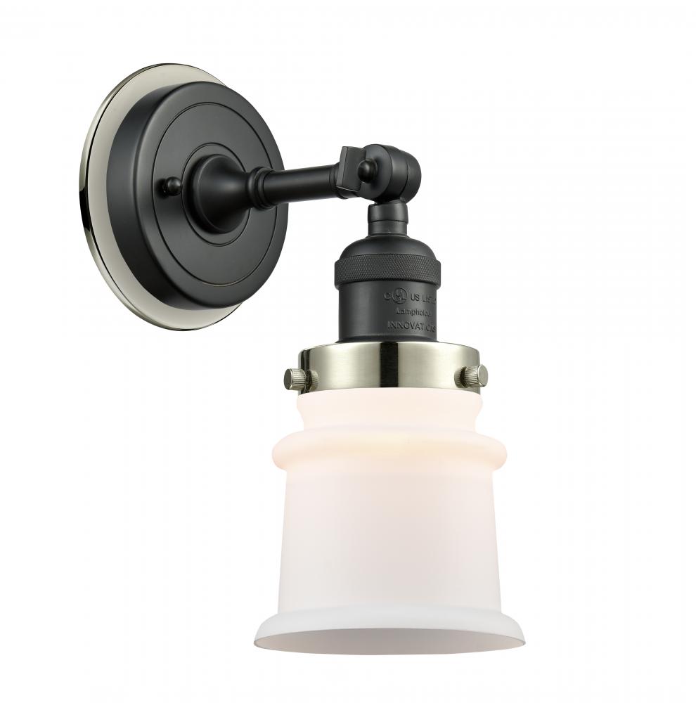 Canton - 1 Light - 5 inch - Matte Black - Sconce