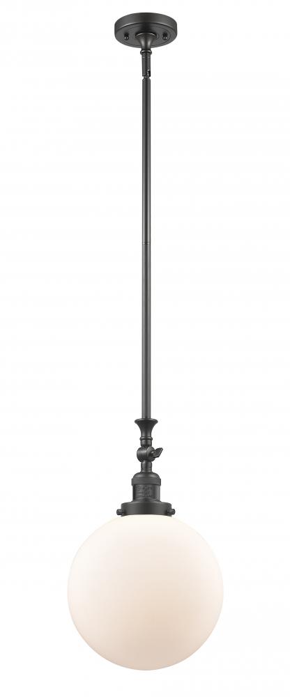 Beacon - 1 Light - 10 inch - Oil Rubbed Bronze - Stem Hung - Mini Pendant