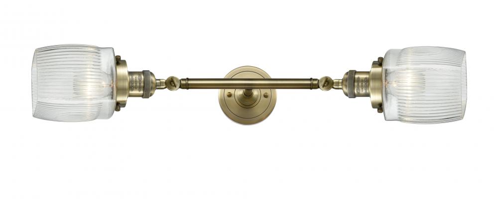 Colton - 2 Light - 6 inch - Polished Nickel - Bath Vanity Light