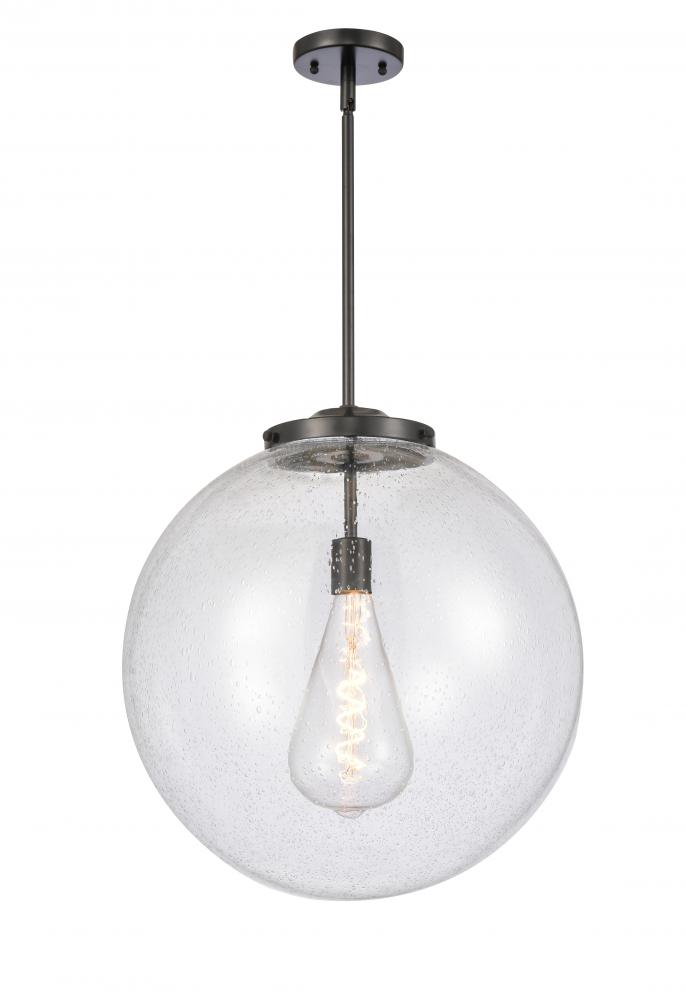 Beacon - 1 Light - 18 inch - Matte Black - Cord hung - Pendant