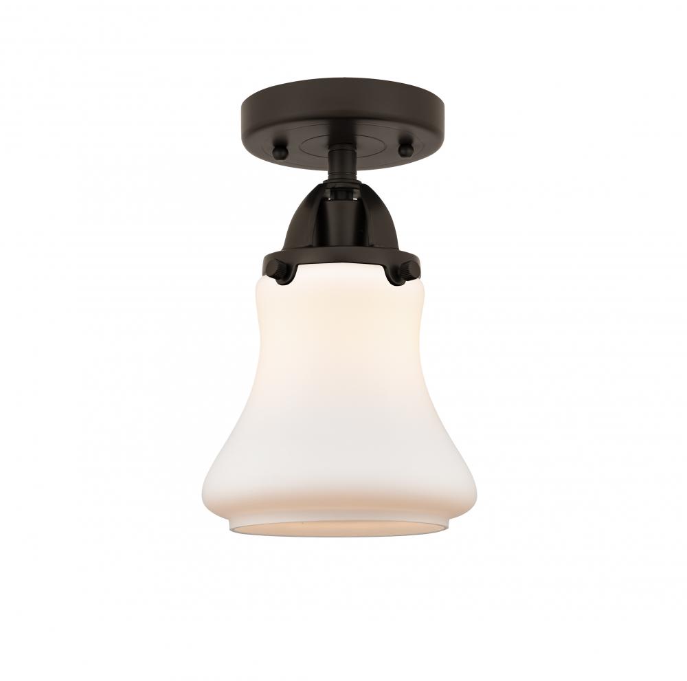 Bellmont - 1 Light - 6 inch - Oil Rubbed Bronze - Semi-Flush Mount