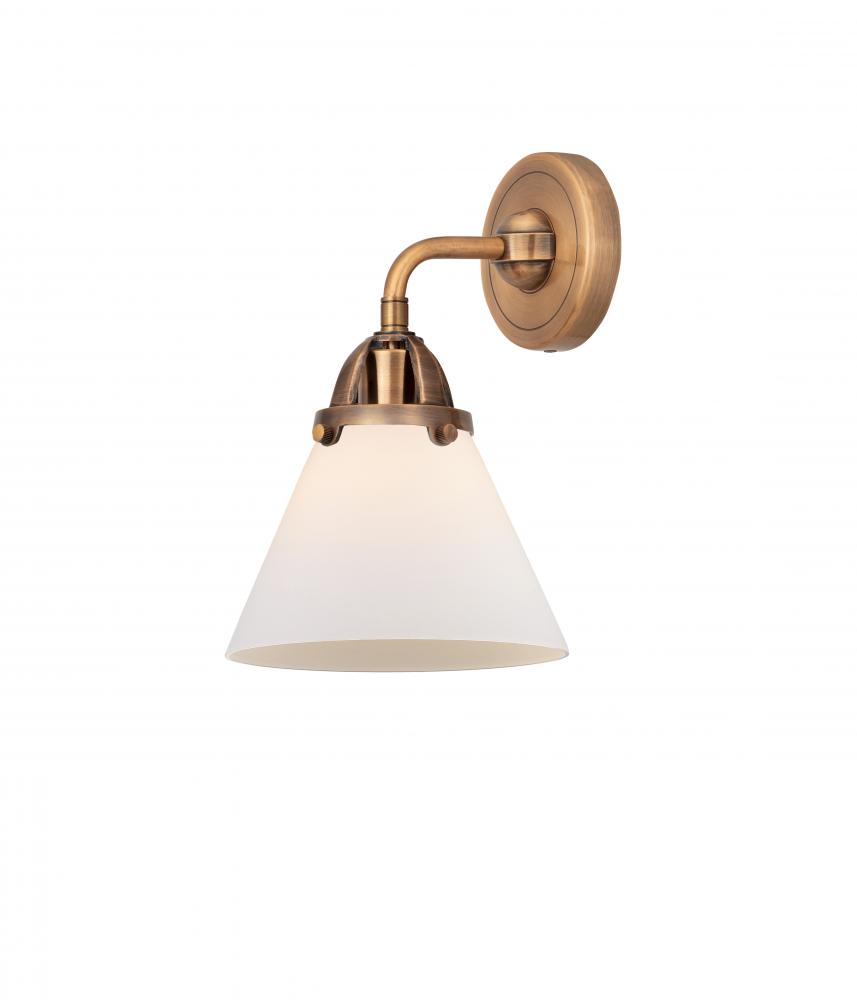 Cone - 1 Light - 8 inch - Antique Copper - Sconce