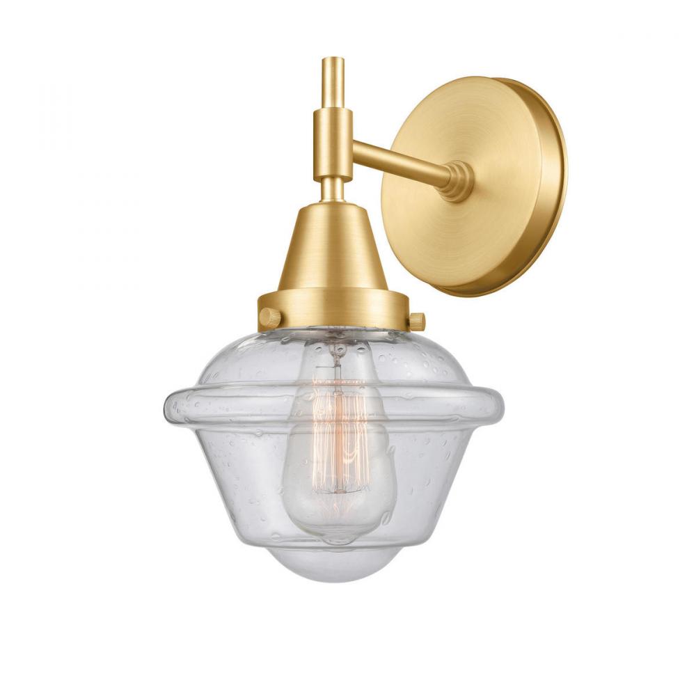 Oxford - 1 Light - 8 inch - Satin Gold - Sconce