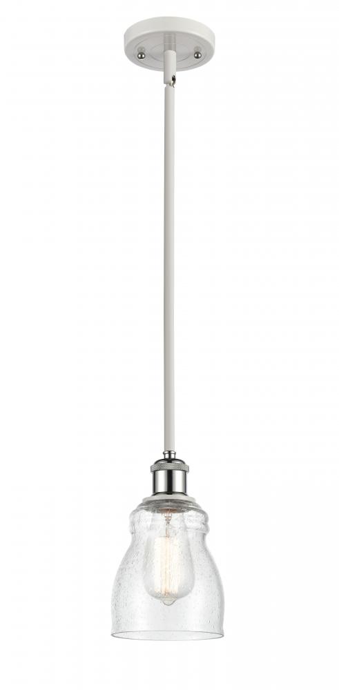 Ellery - 1 Light - 5 inch - White Polished Chrome - Mini Pendant