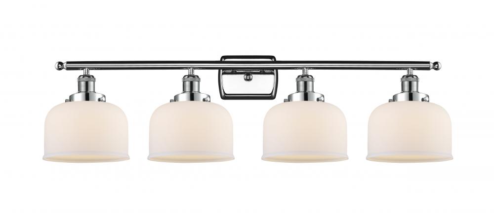 Bell - 4 Light - 38 inch - Polished Chrome - Bath Vanity Light