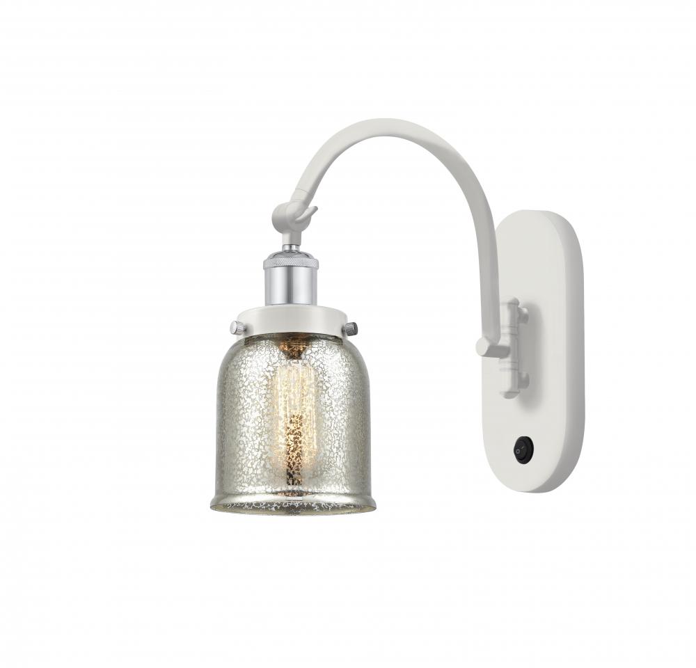 Bell - 1 Light - 5 inch - White Polished Chrome - Sconce