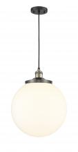 Innovations Lighting 201C-BAB-G201-14 - Beacon - 1 Light - 14 inch - Black Antique Brass - Cord hung - Mini Pendant