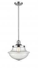 Innovations Lighting 201S-PC-G544-LED - Oxford - 1 Light - 12 inch - Polished Chrome - Stem Hung - Mini Pendant