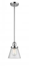 Innovations Lighting 201S-PC-G64-LED - Cone - 1 Light - 6 inch - Polished Chrome - Stem Hung - Mini Pendant