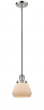 Innovations Lighting 201S-PN-G171 - Fulton - 1 Light - 7 inch - Polished Nickel - Stem Hung - Mini Pendant