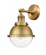 Innovations Lighting 203-BB-HFS-62-BB-LED - Hampden - 1 Light - 7 inch - Brushed Brass - Sconce