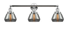 Innovations Lighting 205-PC-G173-LED - Fulton - 3 Light - 30 inch - Polished Chrome - Bath Vanity Light