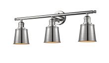 Innovations Lighting 205-PN-M9-LED - Addison - 3 Light - 32 inch - Polished Nickel - Bath Vanity Light