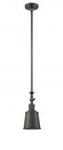 Innovations Lighting 206-OB-M9-OB-LED - Addison - 1 Light - 5 inch - Oil Rubbed Bronze - Stem Hung - Mini Pendant