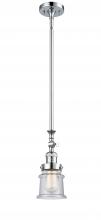 Innovations Lighting 206-PC-G184S-LED - Canton - 1 Light - 5 inch - Polished Chrome - Stem Hung - Mini Pendant