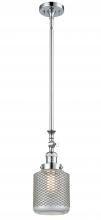 Innovations Lighting 206-PC-G262-LED - Stanton - 1 Light - 6 inch - Polished Chrome - Stem Hung - Mini Pendant