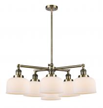 Innovations Lighting 207-6CR-AB-G71 - Large Bell 6 Light Chandelier