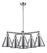 Innovations Lighting 207-6CR-PC-M13-PC - Appalachian 6 Light Chandelier